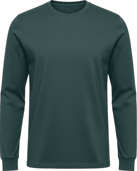 Unisex Garment Dyed Long Sleeve Cotton T-Shirt