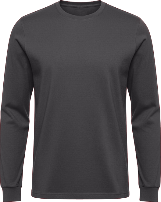 Unisex Garment Dyed Long Sleeve Cotton T-Shirt