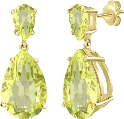 Women's Drop Earrings in Sterling Silver