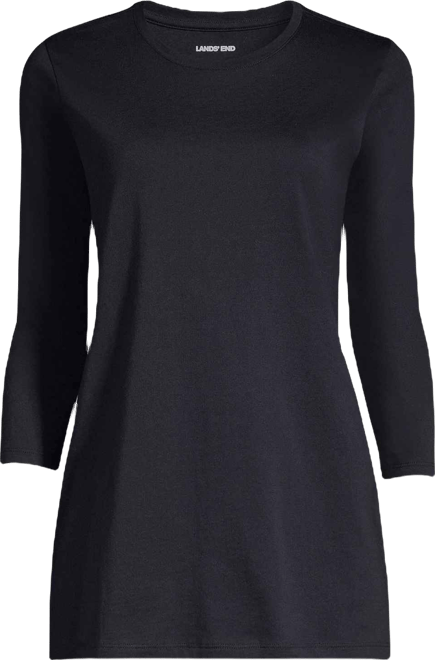 Women's Tall 3/4 Sleeve Cotton Supima Tunic