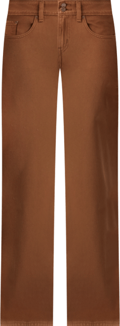 Women's Super-Low Double-Button Relaxed-Fit Denim Jean