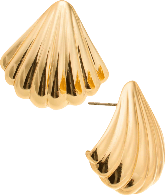 Textured Shell Drop Earrings, Macy's Exclusive