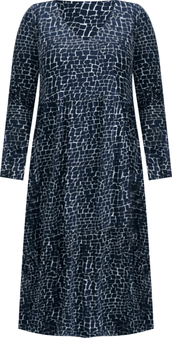 Women's Plus Size Nylah Tiered Knit Dress