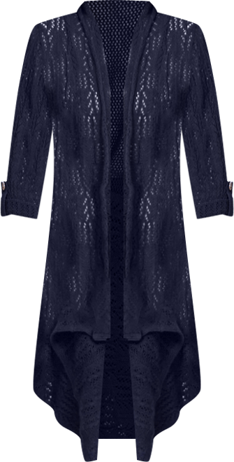 Women's Pointelle Sweater Cardigan