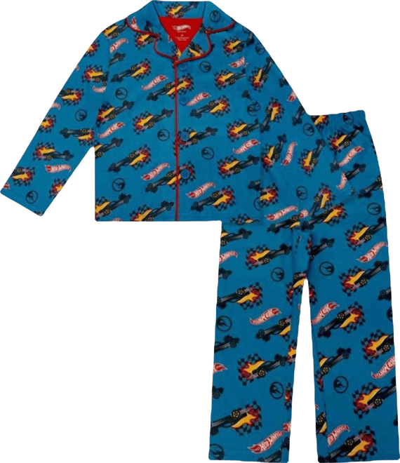 Toddler Boys 2-Piece Car Print Pajama Set