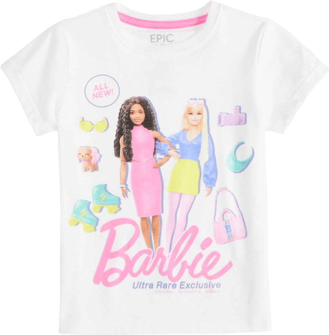 Toddler Girls Barbie Short-Sleeve Tee, Exclusively at Macy's