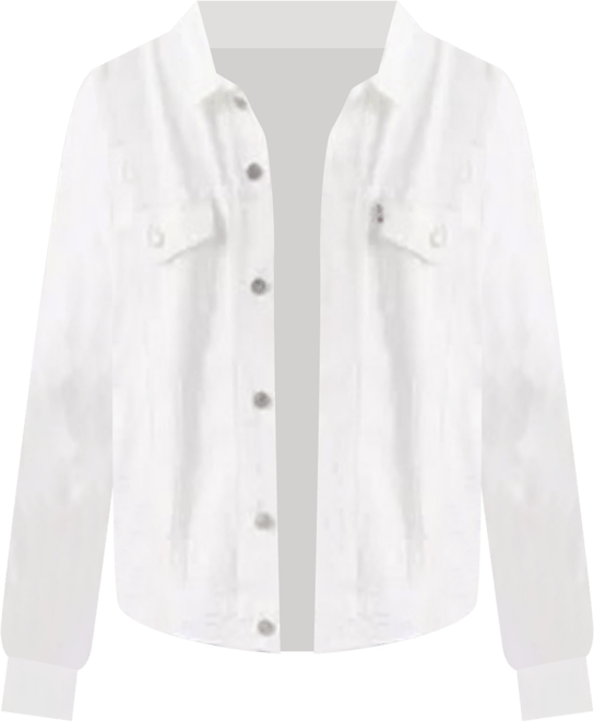 Men's Regular Fit Stretch Denim Trucker Jacket