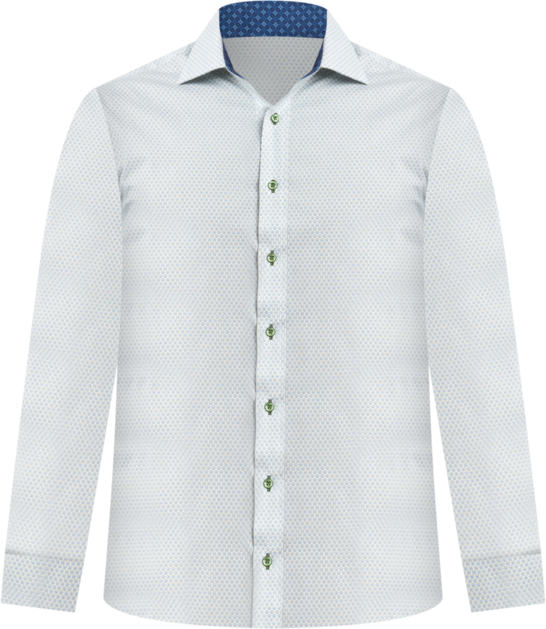 Men's Mosaic Squares Modern Fit Shirt