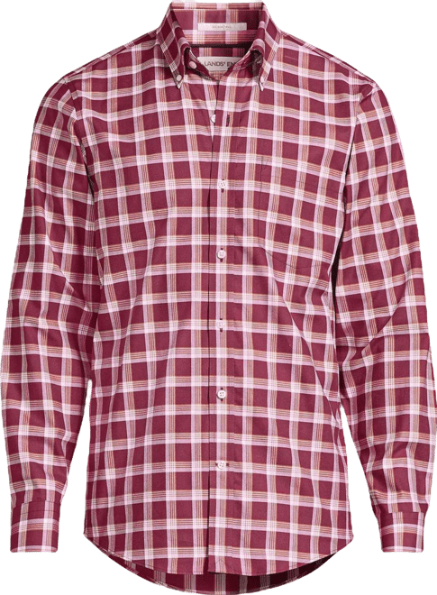 Men's Traditional Fit No Iron Twill Shirt