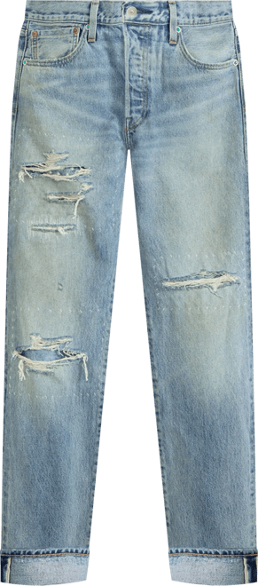 Men's 501 Original Fit Button Fly Non-Stretch Jeans