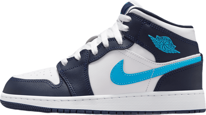 Air Jordan 1 Mid Tenis para niños grandes