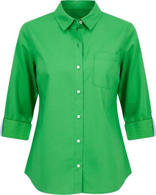 Women's Roll-Tab Button-Front Shirt