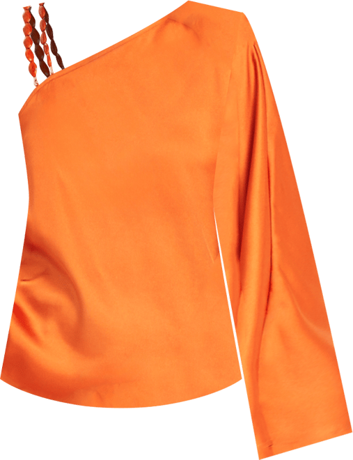 Women's Asymmetric Beaded-Strap Top, Exclusively at Macy's