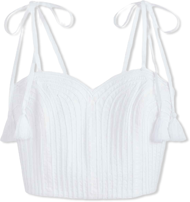 Women's Sweetheart Neckline Tie-Strap Tank Top, Macy's Exclusive