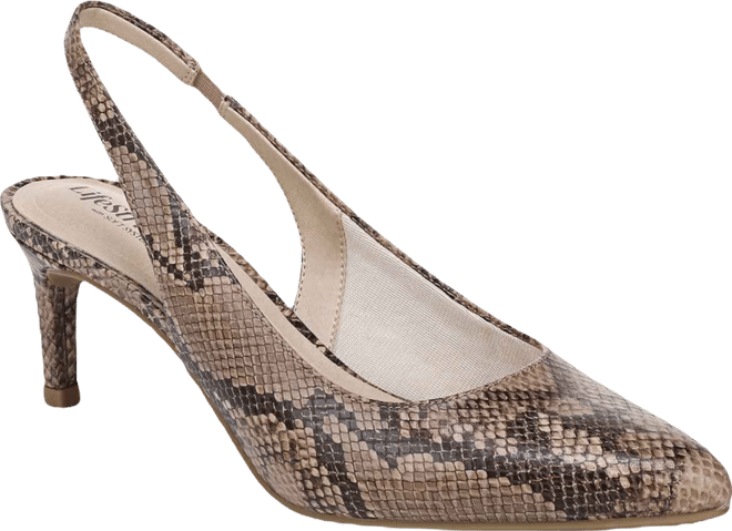 Annalise Pointed Toe Slingback Pumps