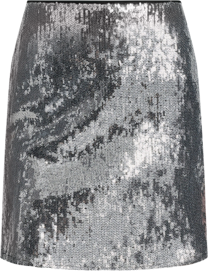 Women's Sequins Pull-On Mini Skirt