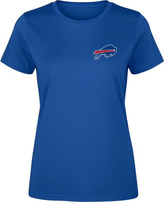 Women's Royal Buffalo Bills Marathon Knit Lounge Top