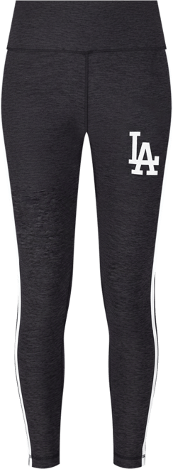Women's Charcoal/White Los Angeles Dodgers Centerline Knit Leggings