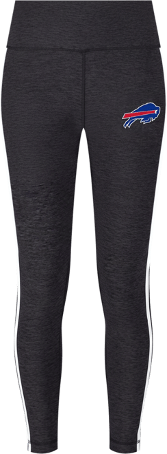 Women's Charcoal/White Buffalo Bills Centerline Knit Slounge Leggings
