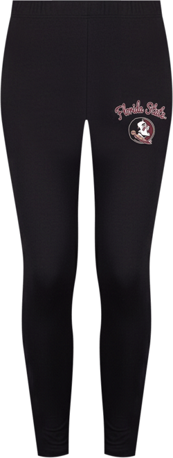 Women's Black Florida State Seminoles Fraction Essential Leggings
