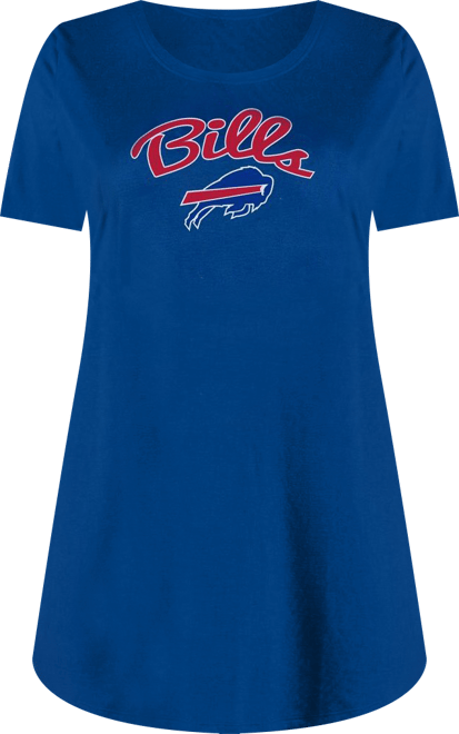 Women's Royal Buffalo Bills Marathon Knit Nightshirt