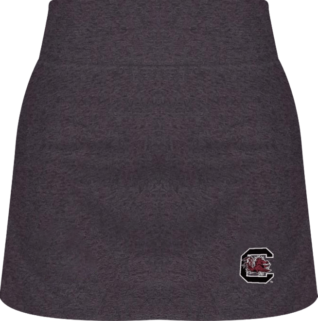 Women's Charcoal South Carolina Gamecocks Centerline Knit Skort