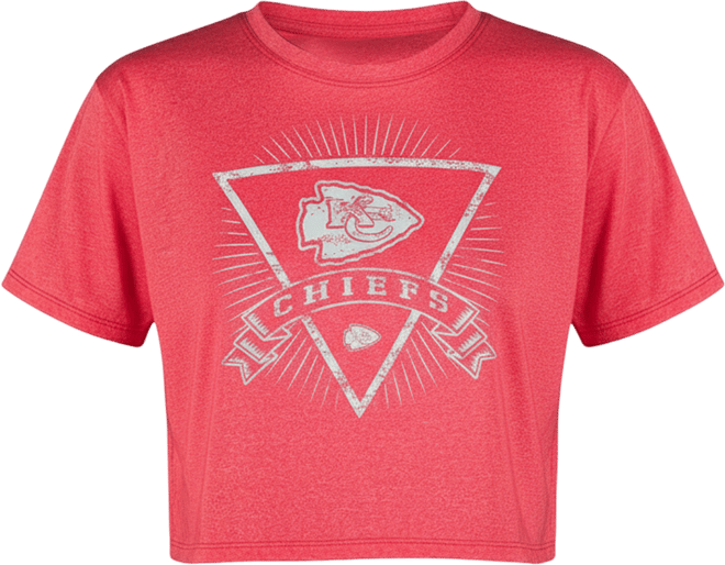 Women's Red Kansas City Chiefs Quest Knit Crop Top