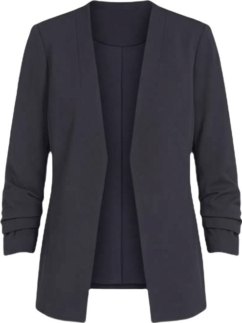 Petite Collarless Padded Jacket