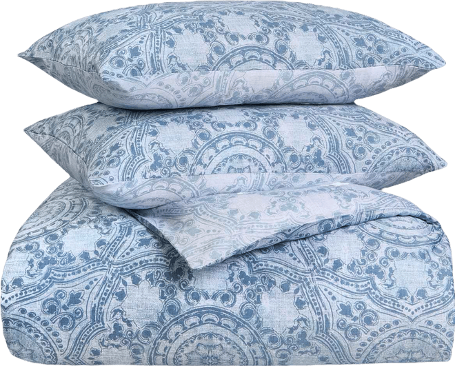 Lyra Medallion 3-Pc. Comforter Set, Full/Queen, Macy's Exclusive
