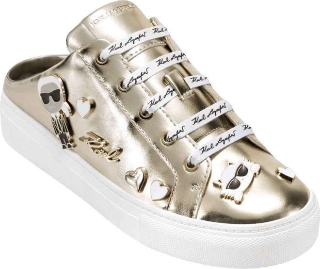 KARL LAGERFELD PARIS Women's Cambria Embellished Slip-On Sneakers
