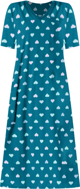 Women's Long Print Sleepshirt