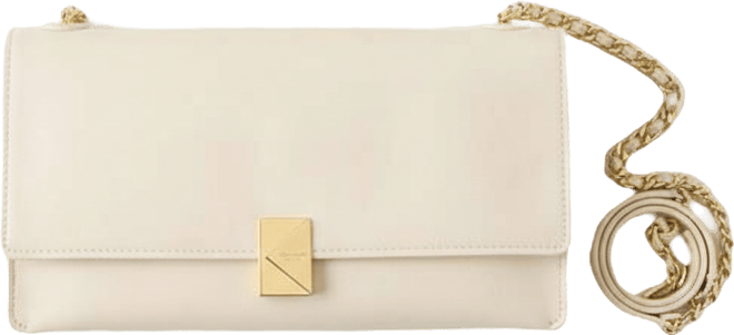 Deco Fine Grain Leather Soft Shoulder Bag