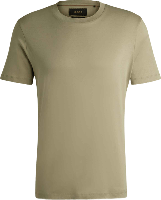 Boss by  Men's Regular-Fit Mercerized-Cotton T-Shirt