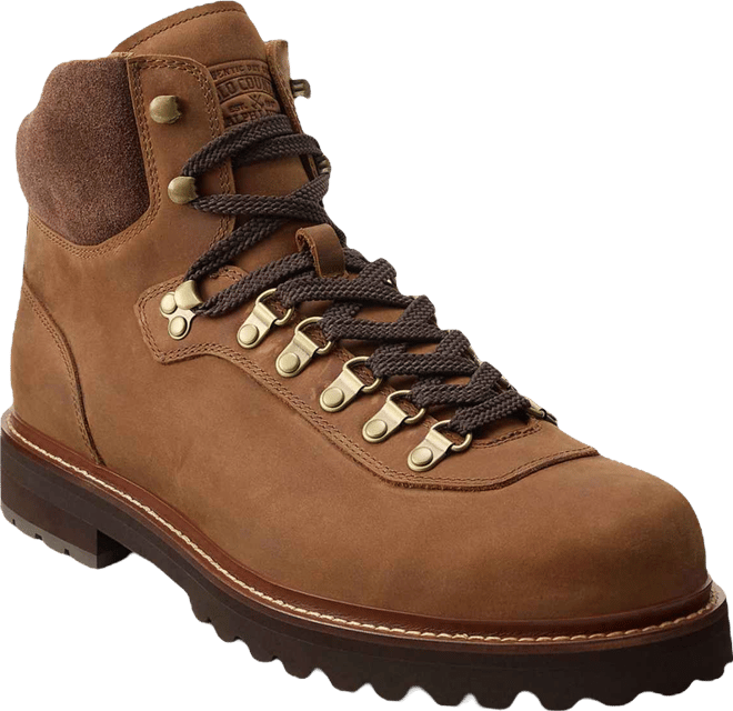 Men's Round-Toe Mid-Cut Boots
