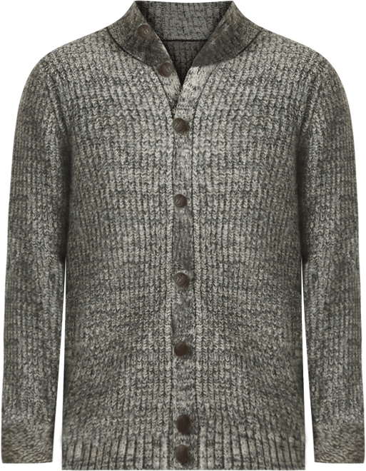 Men's Long-Sleeve Cardigan