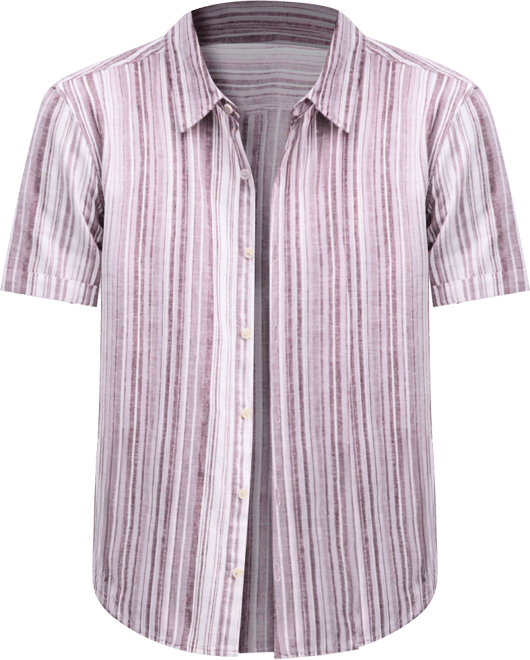 Men's Patio Striped Short-Sleeve Button-Up Shirt, Macy's Exclusive