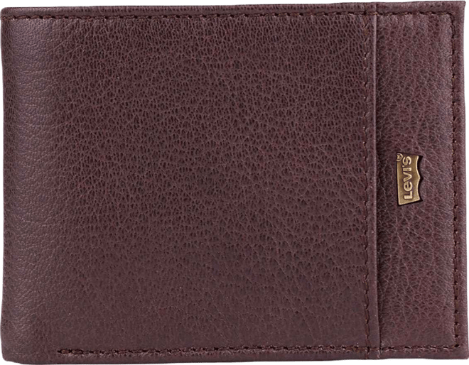 Men's Extra-Capacity Corded Cover Bi-Fold Wallet