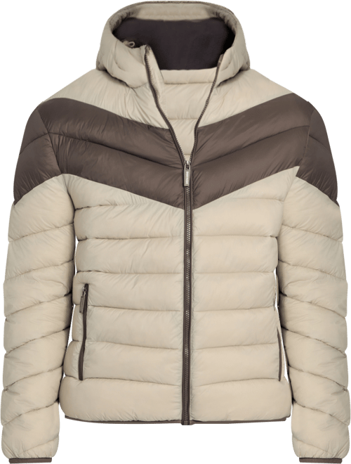 Men's Color-Block Puffer Jacket