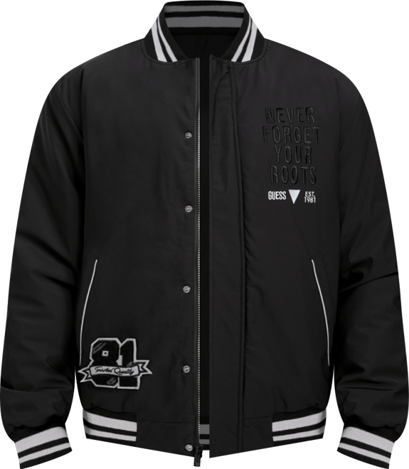 Men's Varsity Bomber Regular-Fit Jacket