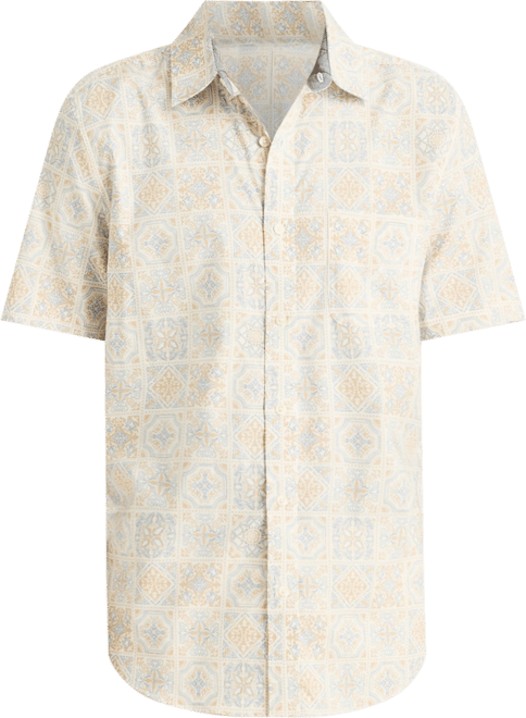 Men's Printed Short Sleeve Shirt