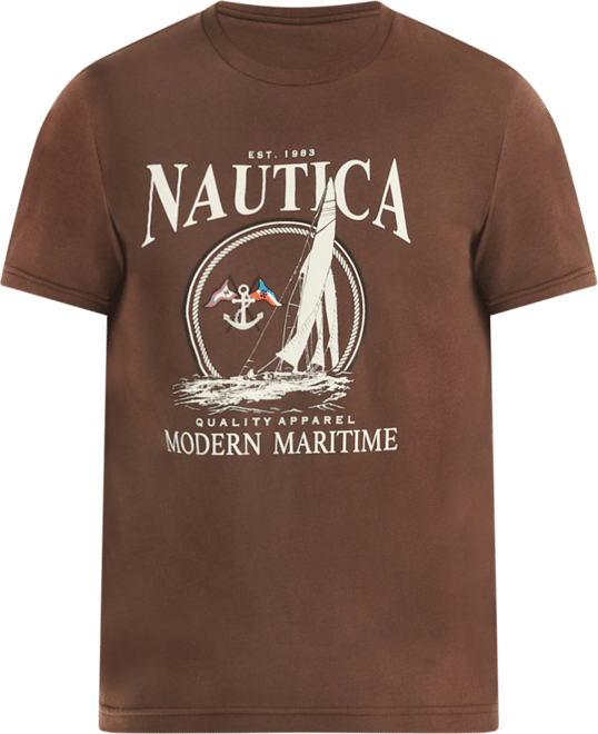 Men's Sail Printed Crewneck T-Shirt