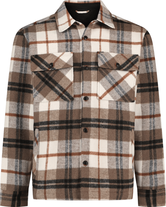 Men's Jace Plaid Button front Shacket