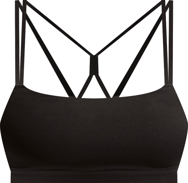 Nike Zenvy Strappy Gepolsterter Sport-BH mit leichtem Halt