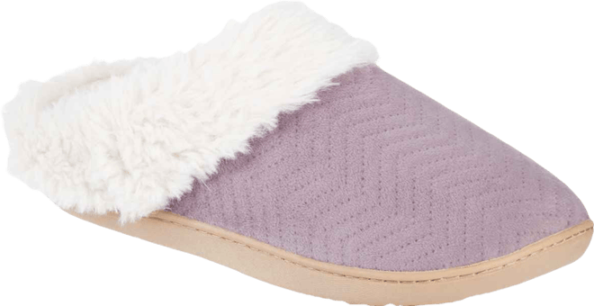 Women's Louise Quilted Velour Clog Slippers