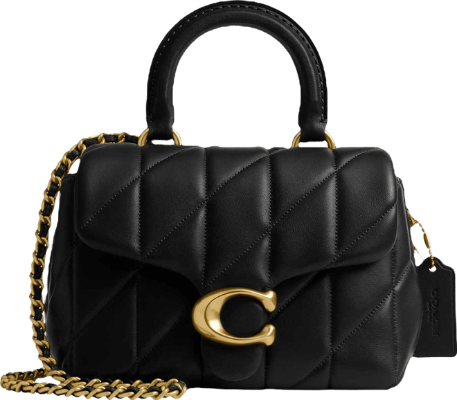 Tabby Mini Quilted Top Handle Handbag