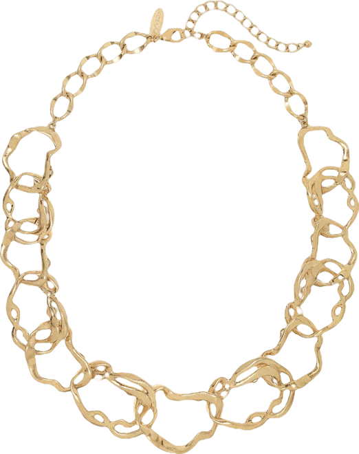 Sculptural Link Statement Necklace, 18" + 3" extender, Macy's Exclusive