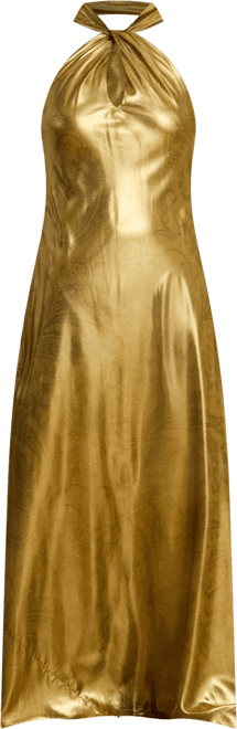 Women's Halter Neck Maxi Dress