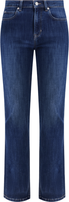 Women's Double Knot High-Rise Straight-Leg Jeans