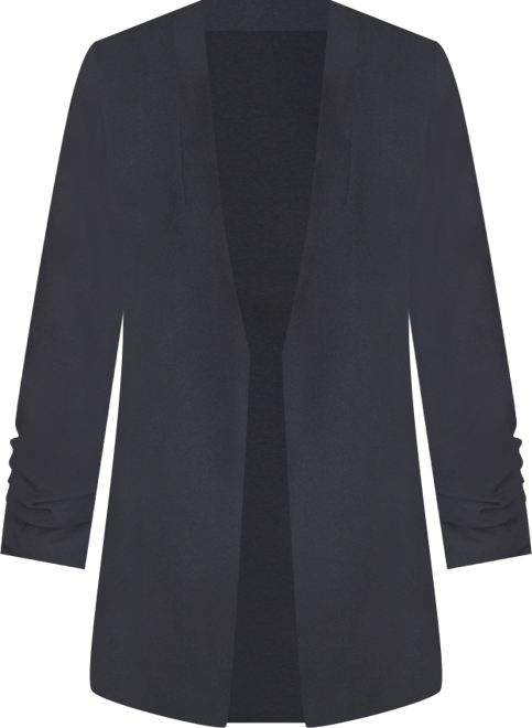 Women's Scuba Crepe Long Sleeve Jacket