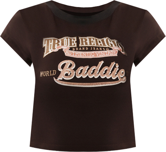 Women's Cap Sleeve Baddie Baby T-Shirt